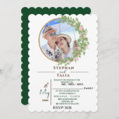 エンチャントフローラエレガンス結婚ズ 招待状 (正面/裏面)