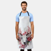 🌸エンチャントフローラスタグエプロン🌸 エプロン (着用した状態)