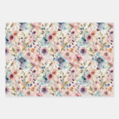 エンチャントフローラトリオ ラッピングペーパーシート (正面3)