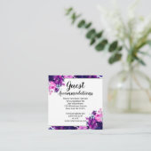 エンチャントフローラバイオレットゲスト宿泊施設 エンクロージャーカード (スタンド正面)