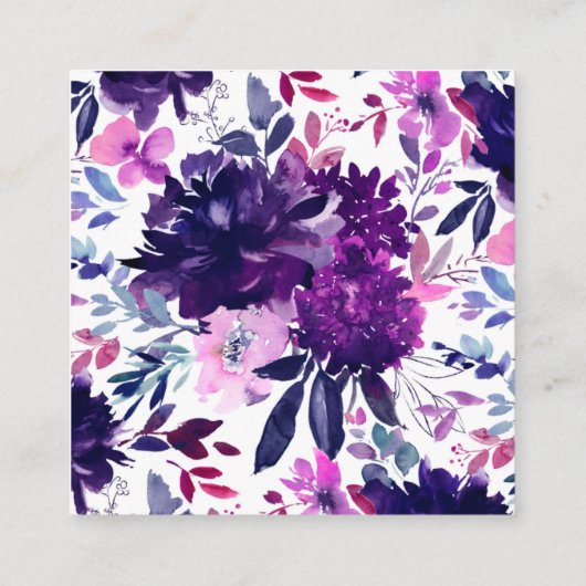 エンチャントフローラバイオレットゲスト宿泊施設 エンクロージャーカード (裏面)