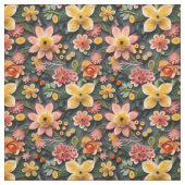 エンチャントフローラ3D紙クリング生地 ファブリック (見本)