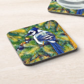 エンチャントブルージェイプリント コースター (左側)