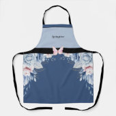 エンチャントブルースプリングタイムフローラエプロン エプロン (正面)