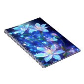 エンチャントブルー魔法花 ノートブック (右側)