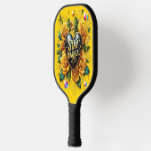 エンチャントブーケオブゴールデンバラとハート ピックルボールラケット (左)