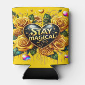 エンチャントブーケオブゴールデンバラとハート 缶クーラー (裏面)