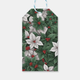 エンチャントボタニカルエレガンスクリスマスギフトラベル ギフトタグ