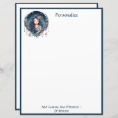 エンチャントボホエレガント女神シックパーソナライズされた (正面/裏面)