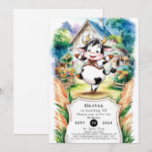 エンチャントボホカウー誕生日 招待状 (正面/裏面)