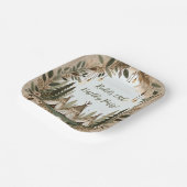 エンチャントボホフォレストテエピースリープバーパーティー ペーパープレート (傾斜あり)