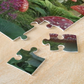 エンチャントマッシュルームハウスお洒落- Fairytale ジグソーパズル (側面)