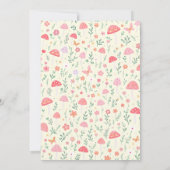 エンチャントマッシュルームフォレスト誕生日招待状 招待状 (裏面)