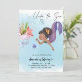 エンチャントマーメイド誕生日コレクション 招待状 (スタンド正面)