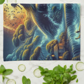 エンチャントムーンライトセレナーデ キッチンタオル (折り畳み)