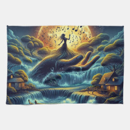 エンチャントムーンライトセレナーデ キッチンタオル