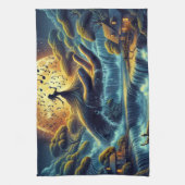 エンチャントムーンライトセレナーデ キッチンタオル (縦)