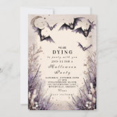 エンチャントムーンライトハローウィンパーティ 招待状 (正面)