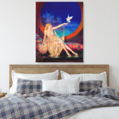 エンチャントメントアラビアンハセキスルタンプリンセス1925 キャンバスプリント (インサイチュ (寝室))