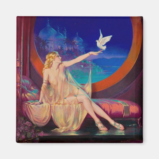 エンチャントメントアラビアンハセキスルタンプリンセス1925 マグネット (正面)