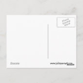 エンチャントメントピーコックインツリーハガキ ポストカード (裏面)