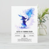 エンチャントモダンウィザード誕生日 招待状 (スタンド正面)