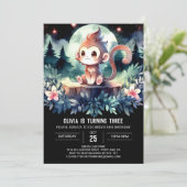 エンチャントモンキー誕生日 招待状 (スタンド正面)