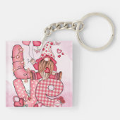 エンチャントラブ格言アクリルキーチェーン キーホルダー (裏面)