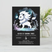 エンチャントリトルライオン誕生日 招待状 (スタンド正面)