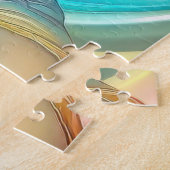 エンチャントレインボーヘアポートレート ジグソーパズル (側面)