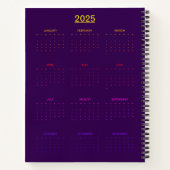 エンチャントレインボーヘアポートレート ノートブック (裏面)