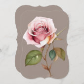 エンチャントヴィンテージバラフラットカード (正面/裏面)