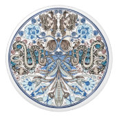 エンチャント万華鏡のように千変万化するパターンライオンズ&ヘビDeモーガン セラミックノブ (正面)