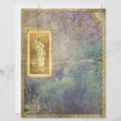 エンチャント動揺してドレディースクラップブック紙 (正面)