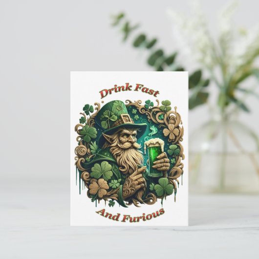 エンチャント夕べのエールAレプレチャウンズトースト ポストカード (スタンド正面)