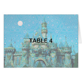 エンチャント夕べテーブルカード