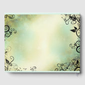 エンチャント夕べデコ結婚リーフズゲストブック ゲストブック (裏面)