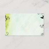 エンチャント夕べデコ結婚リーフ エンクロージャーカード (裏面)