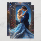 エンチャント夕べワルツ 招待状 (正面/裏面)