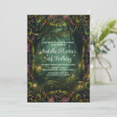 エンチャント夕べ任意大事な行事誕生日 招待状 (スタンド正面)