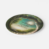 エンチャント夕べ紙プレート ペーパープレート (アングル)