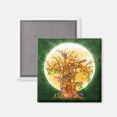 エンチャント妖精の国ツリーマグネット マグネット (正面/裏面)