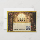 エンチャント庭園のゲートのギフト証明書 (裏面)