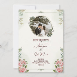 エンチャント庭園の結婚式招待状 招待状