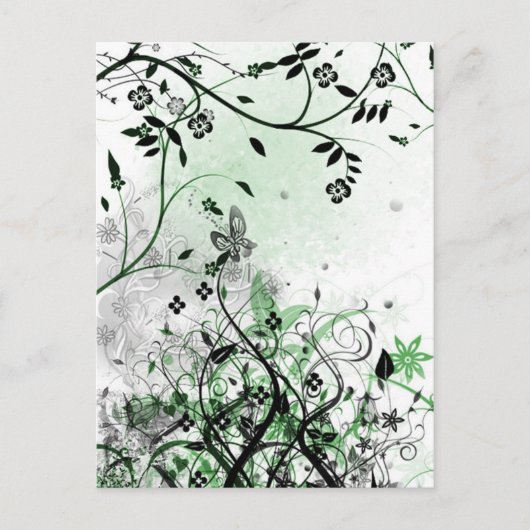 エンチャント庭園 – ポストカード (正面)