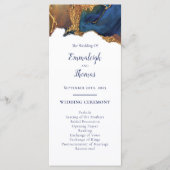 エンチャント抽象芸術ブルー結婚金ゴールド プログラム (正面)