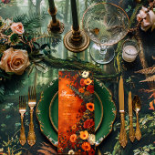 エンチャント焼けオレンジ秋ミニマルディナーメニュー メニュー