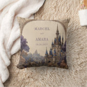 エンチャント王室のド・キャッスル結婚ズ クッション (ブランケット)