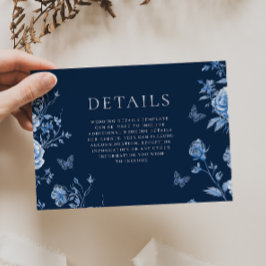 エンチャント真夜中ヴィンテージ結婚フローラの詳細 エンクロージャーカード