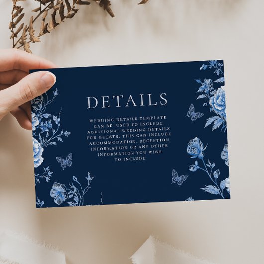 エンチャント真夜中ヴィンテージ結婚フローラの詳細 エンクロージャーカード